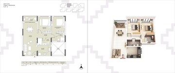 Floor Plan in 2 BHK Apartment at Devidanga – for Sale