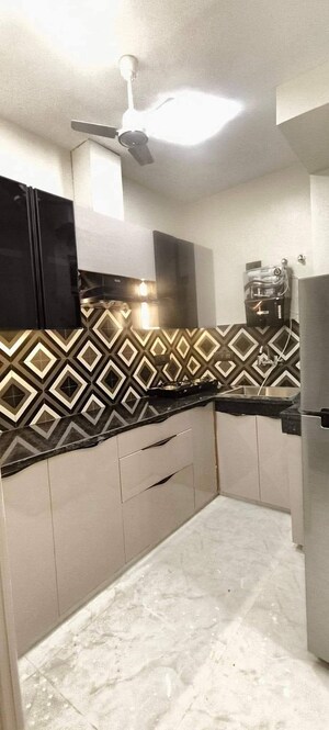 Kitchen in 1 BHK Apartment at Saket – for Rent