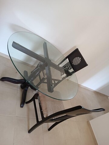 Staircase in 3.5 BHK Apartment at Prestige Silver Dale, Sarjapur – for Rent