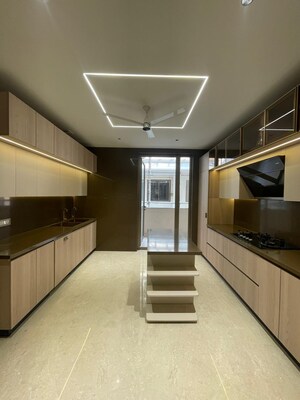 Kitchen in 4 BHK Builder Floor at Panchsheel Park – for Sale