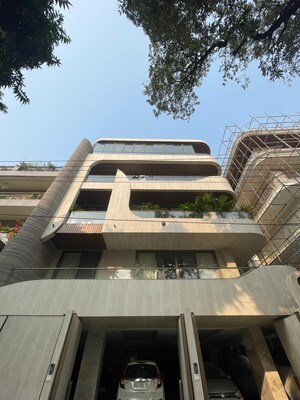 4 BHK Builder Floor – Exterior View View at Panchsheel Park - for Sale