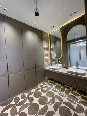 Kitchen in 4 BHK Builder Floor at Panchsheel Park – for Sale