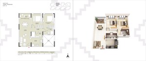 Floor Plan in 3 BHK Apartment at Devidanga – for Sale