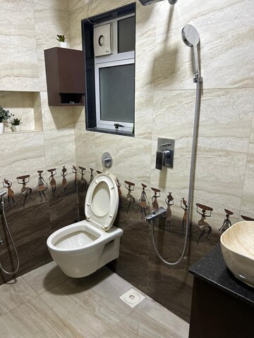 Bathroom in 4 BHK Apartment at Lodha Woods, Kandivali East – for Sale