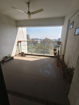 Balcony in 3 BHK Apartment at Pride Purple Park Titanium, Wakad – for Rent