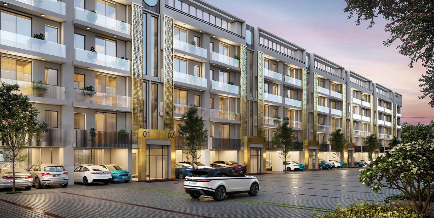 2 BHK 1105 Sq.Ft. Apartment in Smart World Gems