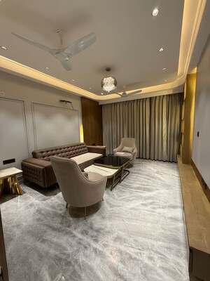 Living Room in 4 BHK Builder Floor at Nirvana Courtyard, Sector 50 – for Sale