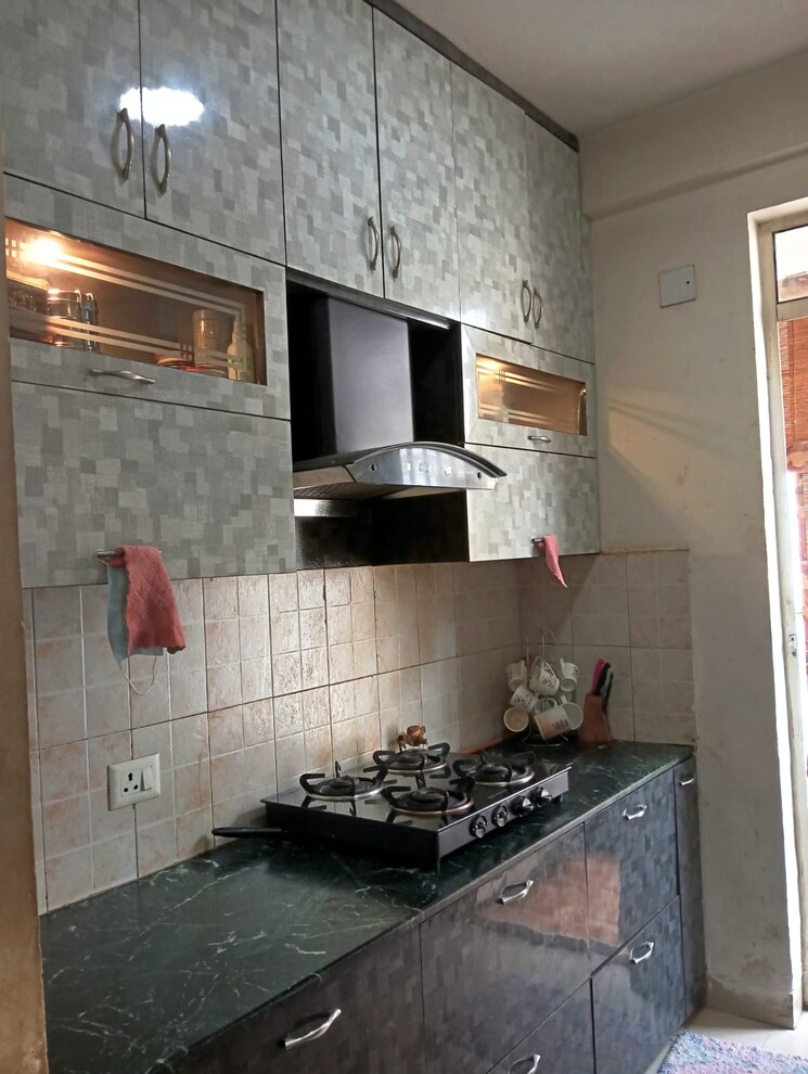 Kitchen, puri-pratham 2 Bedroom 1100 Sq.Ft. Apartment In Sector 84 Faridabad 9668777