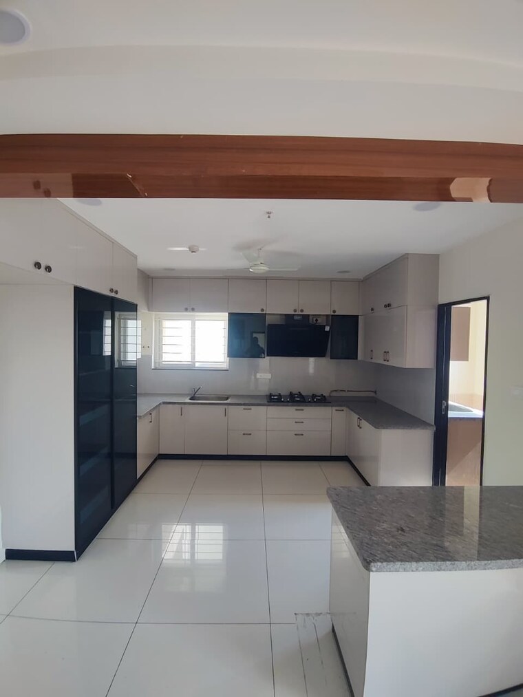 Kitchen, my-home-krishe 3 Bedroom 2780 Sq.Ft. Apartment In Financial District Hyderabad 9668802