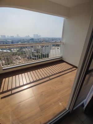 Balcony in 3 BHK Apartment at My Home Krishe, Financial District – for Rent