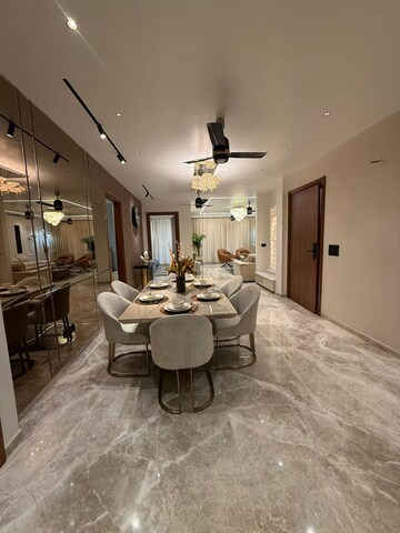 Living Room in 4 BHK Builder Floor at Empire Floors, Sector 57 – for Sale