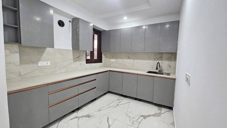 Kitchen, freedom fighters enclave 2 Bedroom 1200 Sq.Ft. Apartment In Freedom Fighters Enclave Delhi 9668823