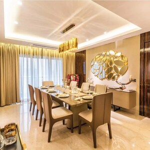 Dining area in 5 BHK Apartment at Sunteck Signia Isles, Bandra Kurla Complex – for Sale