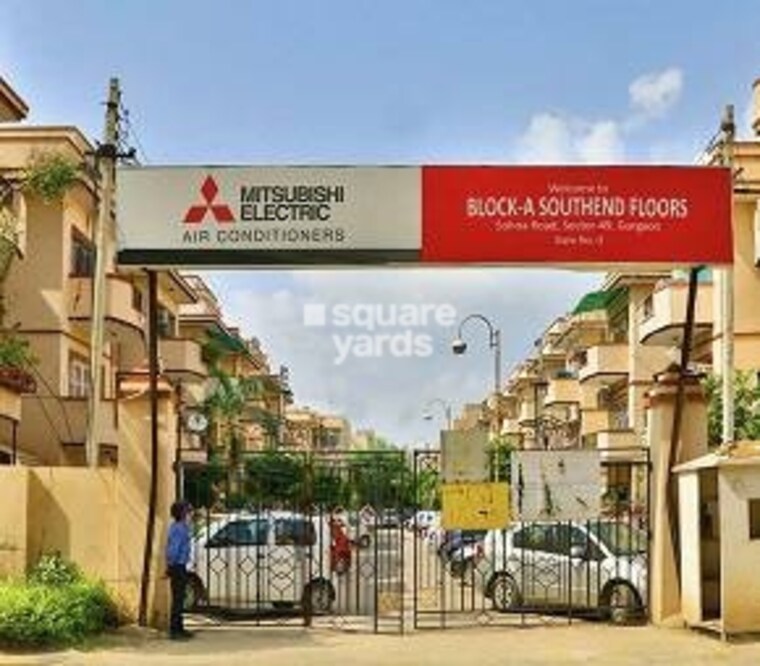 Exterior View, s-s-southend 3 Bedroom 2200 Sq.Ft. Builder Floor In Sector 49 Gurgaon 9668836