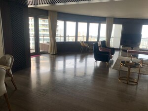 Living Room in 4 BHK Apartment at Lodha The World Towers World One Tier 2, Worli – for Rent