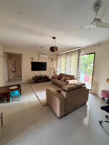 Living Room in 3 BHK Builder Floor at Godrej Frontier, Sector 80 – for Sale