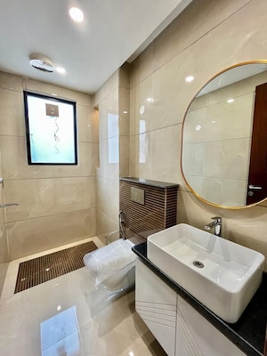 Bathroom in 4 BHK Builder Floor at Ansal API Esencia, Sector 67 – for Sale