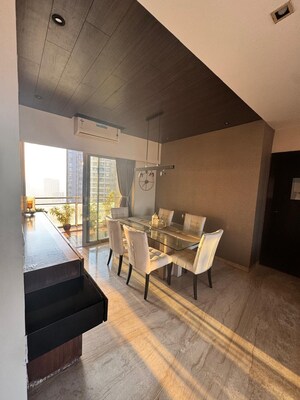 Dining area in 3.5 BHK Apartment at Wadhwa Imperial Heights, Goregaon West – for Sale