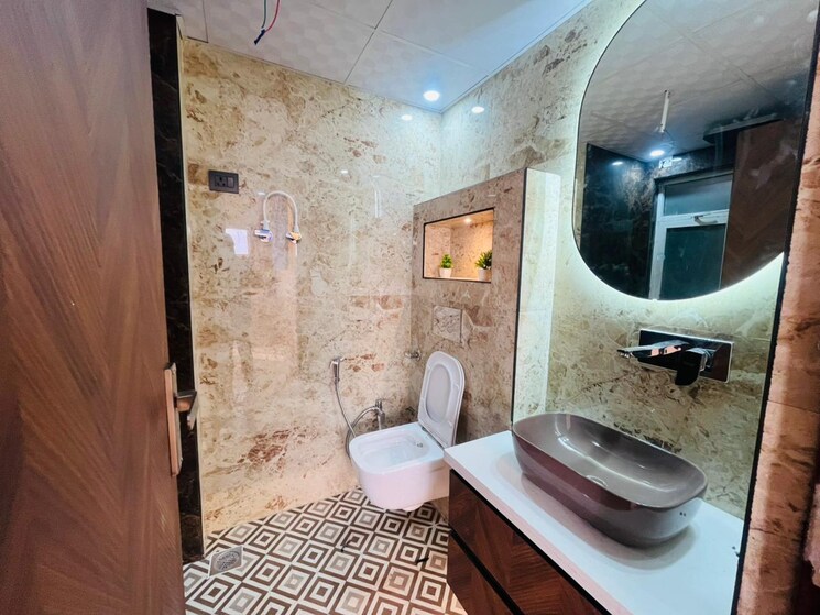Bathroom, bptp-princess-park 2 Bedroom 1200 Sq.Ft. Apartment In Sector 86 Faridabad 9669269