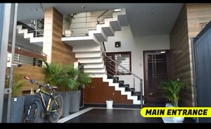 Staircase in 5 BHK Villa at Altus Prime, North Mullanpur – for Sale
