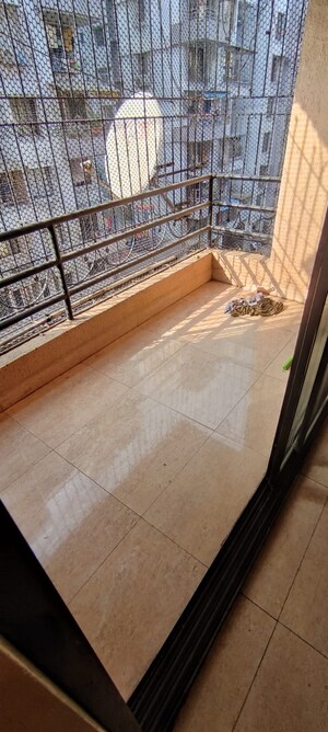 Balcony in 2 BHK Apartment at Shree Satyam CHS Kharghar sector 20, Kharghar Sector 20 – for Rent
