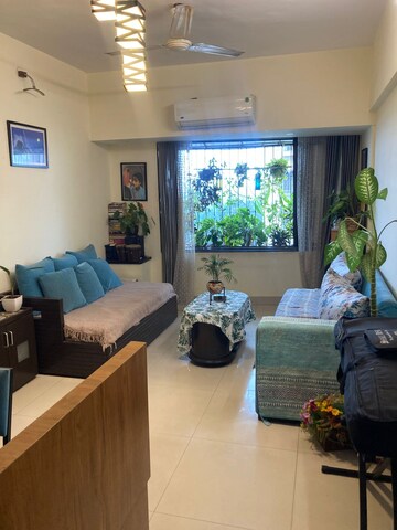 Living Room in 1.5 BHK Apartment at Comet Apartment, Bhakti Park – for Sale