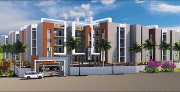3 BHK Apartment – Exterior View View at Ranga Bazar - for Sale