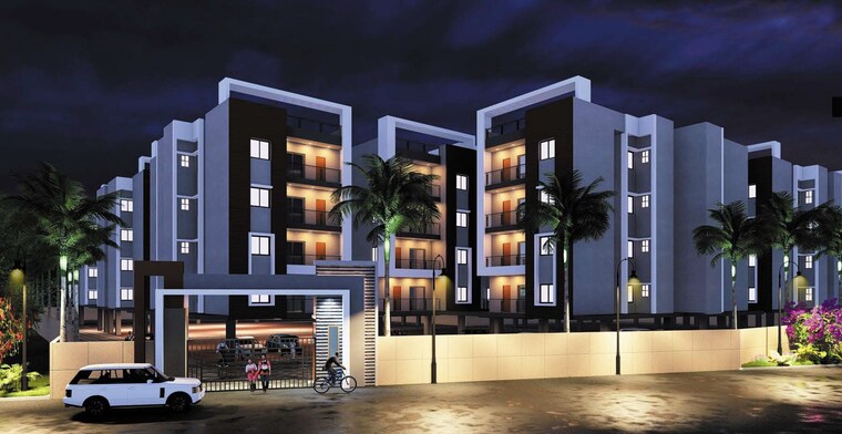 Exterior View, ranga bazar 3 Bedroom 1733 Sq.Ft. Apartment In Ranga Bazar Bhubaneswar 9669426