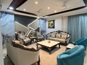 Living Room in 4 BHK Independent House at Sector 2 – for Sale