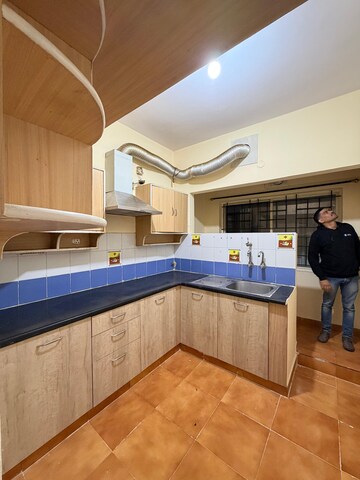 Kitchen in 3 BHK Builder Floor at Hsr Layout – for Rent