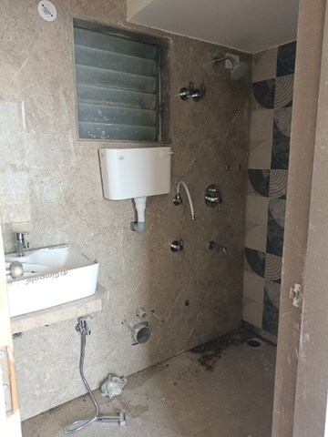 Bathroom in 3 BHK Apartment at Vinay Unique Sky, Virar West – for Rent