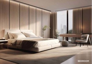 Bedroom in 2 BHK Apartment at Saheel Landmarc, Hinjewadi – for Sale