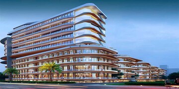  Office Space – Exterior View View at Migsun Lucknow Central, Sushant Golf City - for Sale