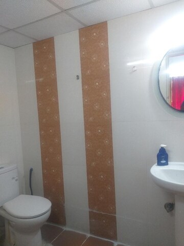 Bathroom in 3 BHK Apartment at Trifecta Esplanade, Belathur – for Rent