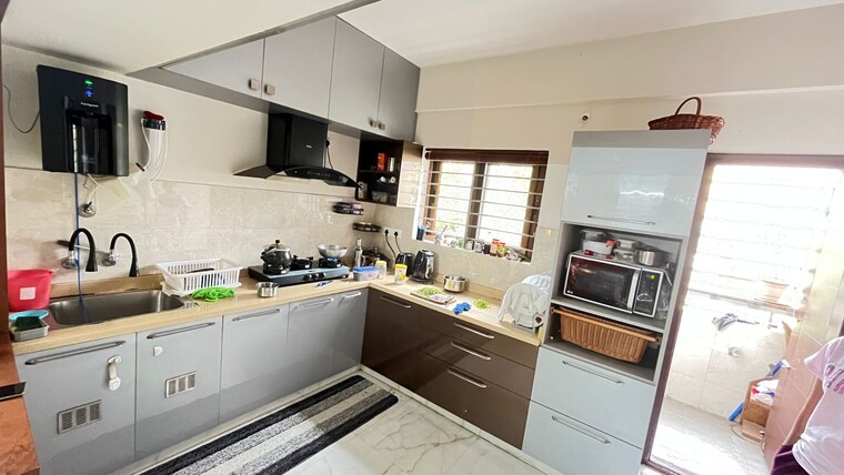 Kitchen, hsr layout 2 Bedroom 1200 Sq.Ft. Builder Floor In Hsr Layout Bangalore 9669970