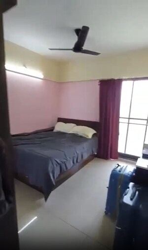 Bedroom in 2 BHK Apartment at Shapoorji Pallonji Joyville Hinjewadi, Hinjewadi – for Rent
