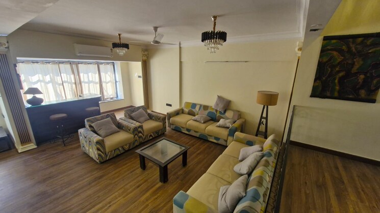 Living Room, woodstock-apartments 4 Bedroom 2500 Sq.Ft. Apartment In Versova Mumbai 9670052