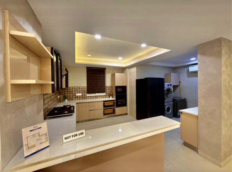Kitchen, rps-auria 3 Bedroom 1565 Sq.Ft. Apartment In Sector 88 Faridabad 9670232
