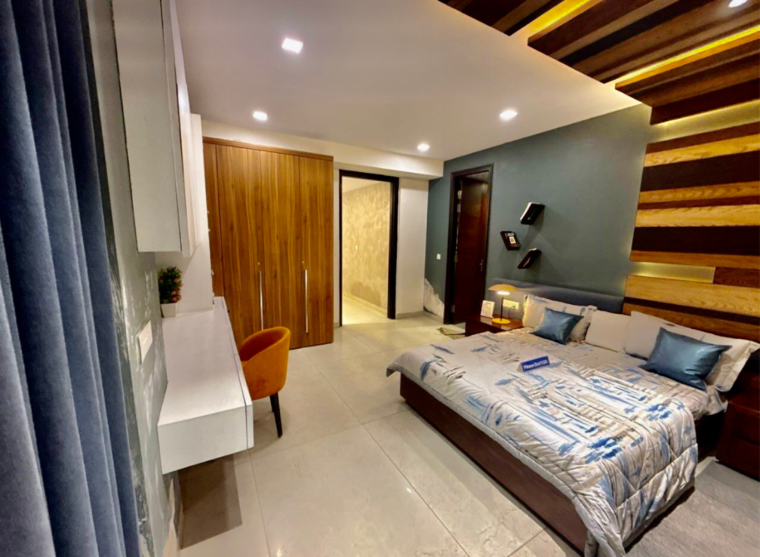 Bedroom, rps-auria 3 Bedroom 1565 Sq.Ft. Apartment In Sector 88 Faridabad 9670232