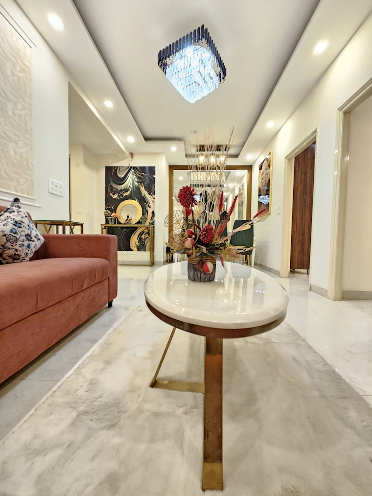 Living Room, aura-homes 3 Bedroom 1625 Sq.Ft. Apartment In Patiala Road Zirakpur 9670949