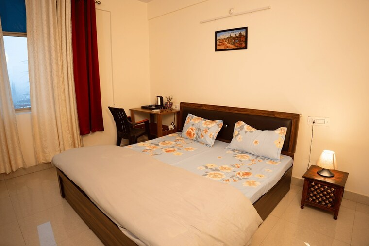 Bedroom, parijaat-residency 3 Bedroom 1550 Sq.Ft. Apartment In Faizabad Road Lucknow 9670671