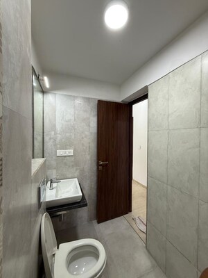 Bathroom in 2 BHK Apartment at Omkar Ananta, Goregaon East – for Rent