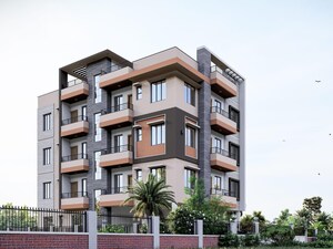 3 BHK Apartment – Exterior View View at Basisthpur - for Sale