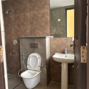 Bathroom in 3 BHK Apartment at Dasnac Burj, Sector 75 – for Rent