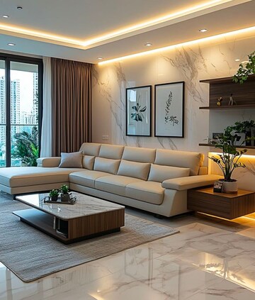 Living Room in 2 BHK Villa at Hoskote – for Sale