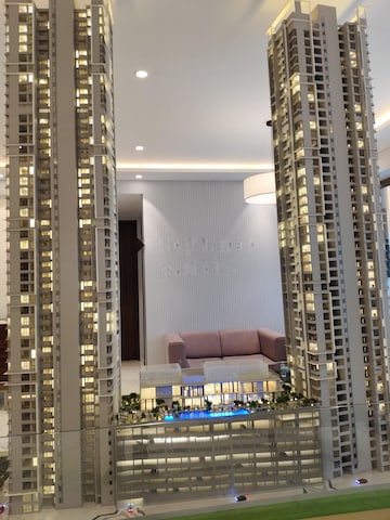 Building Lobby in 2 BHK Apartment at Prestige Jasdan Classic, Mahalaxmi – for Rent