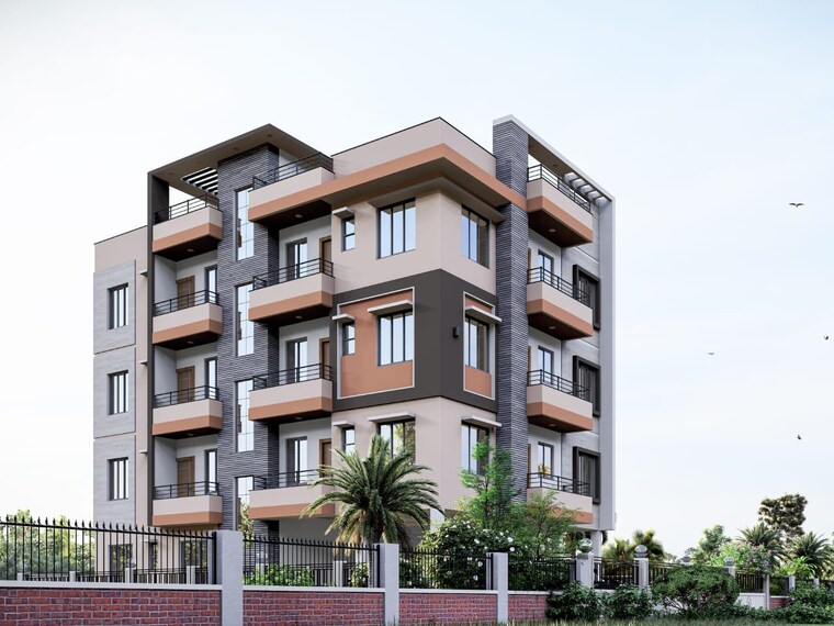 Exterior View, basisthpur 1 Bedroom 600 Sq.Ft. Apartment In Basisthpur Guwahati 9670925