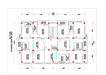 Floor Plan in 1 BHK Apartment at Basisthpur – for Sale