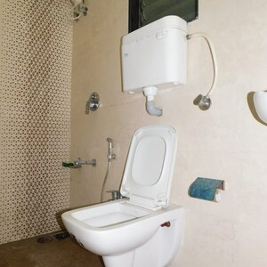 Bathroom in 1 BHK Apartment at Rashi Trilok Park, Kandivali West – for Sale