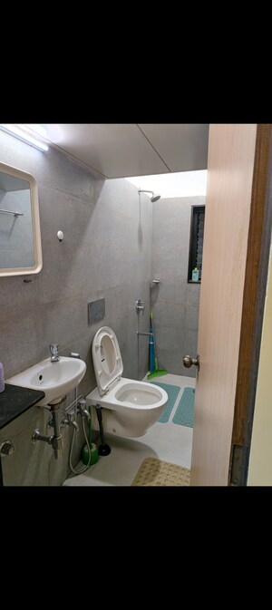 Bathroom in 1 BHK Apartment at Colaba – for Rent